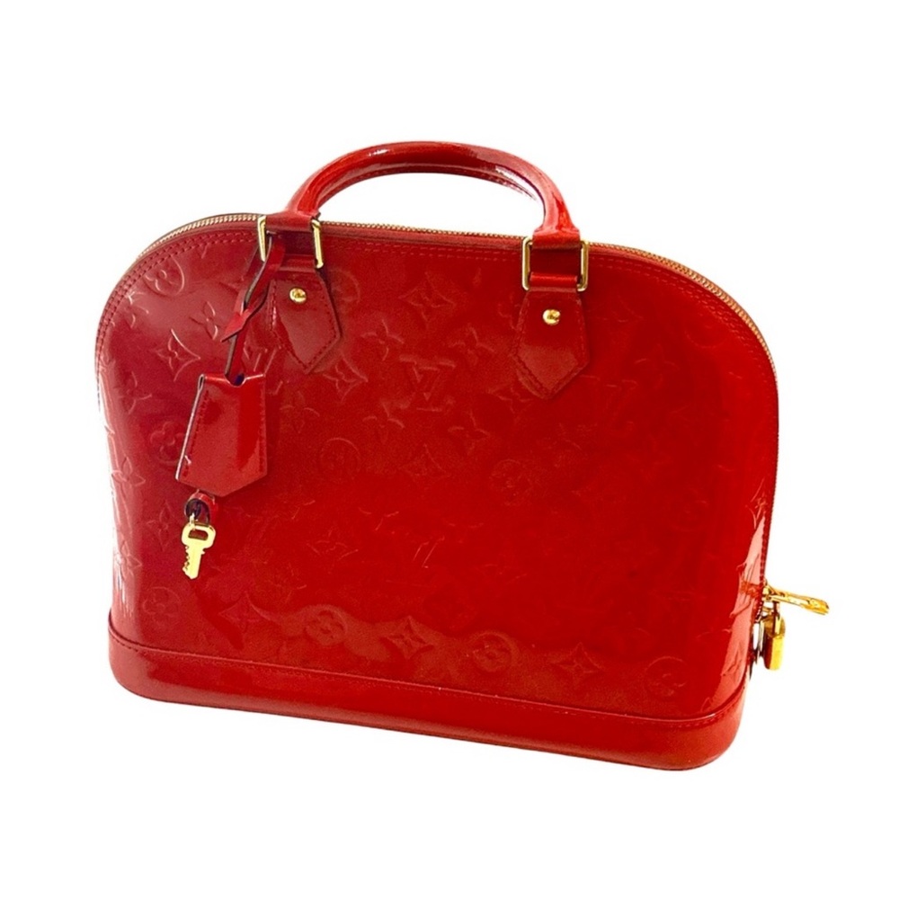 Authentic LOUIS VUITTON Vernis Alma PM - Picture 6 of 9